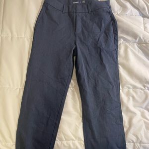 Navy high waisted pixie pants